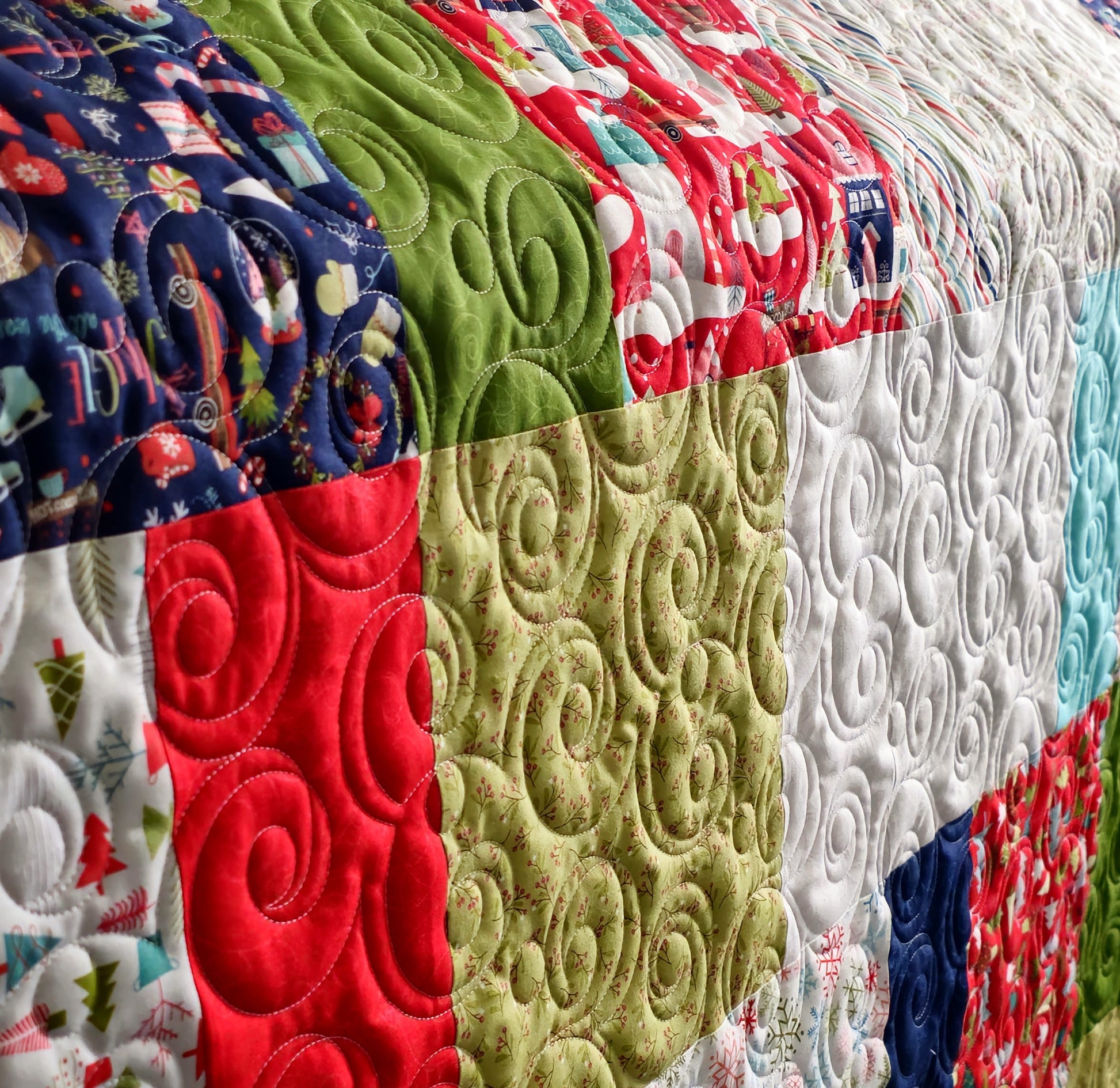 Handmade quilts throw