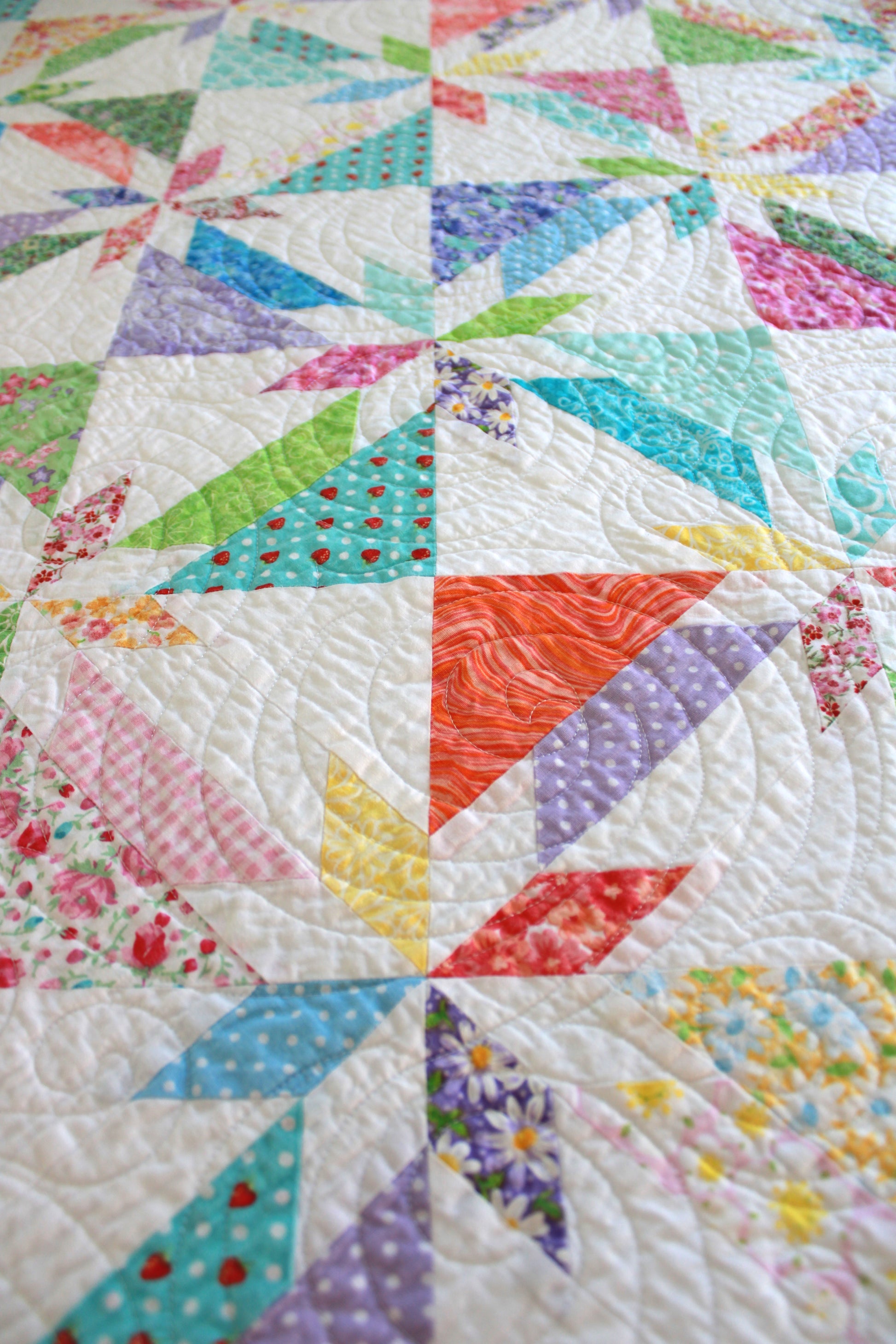 Unique Handmade patchwork quilt